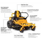 Cub Cadet Ultima ZT1 50" Zero-Turn Riding Lawn Mower - Image 5