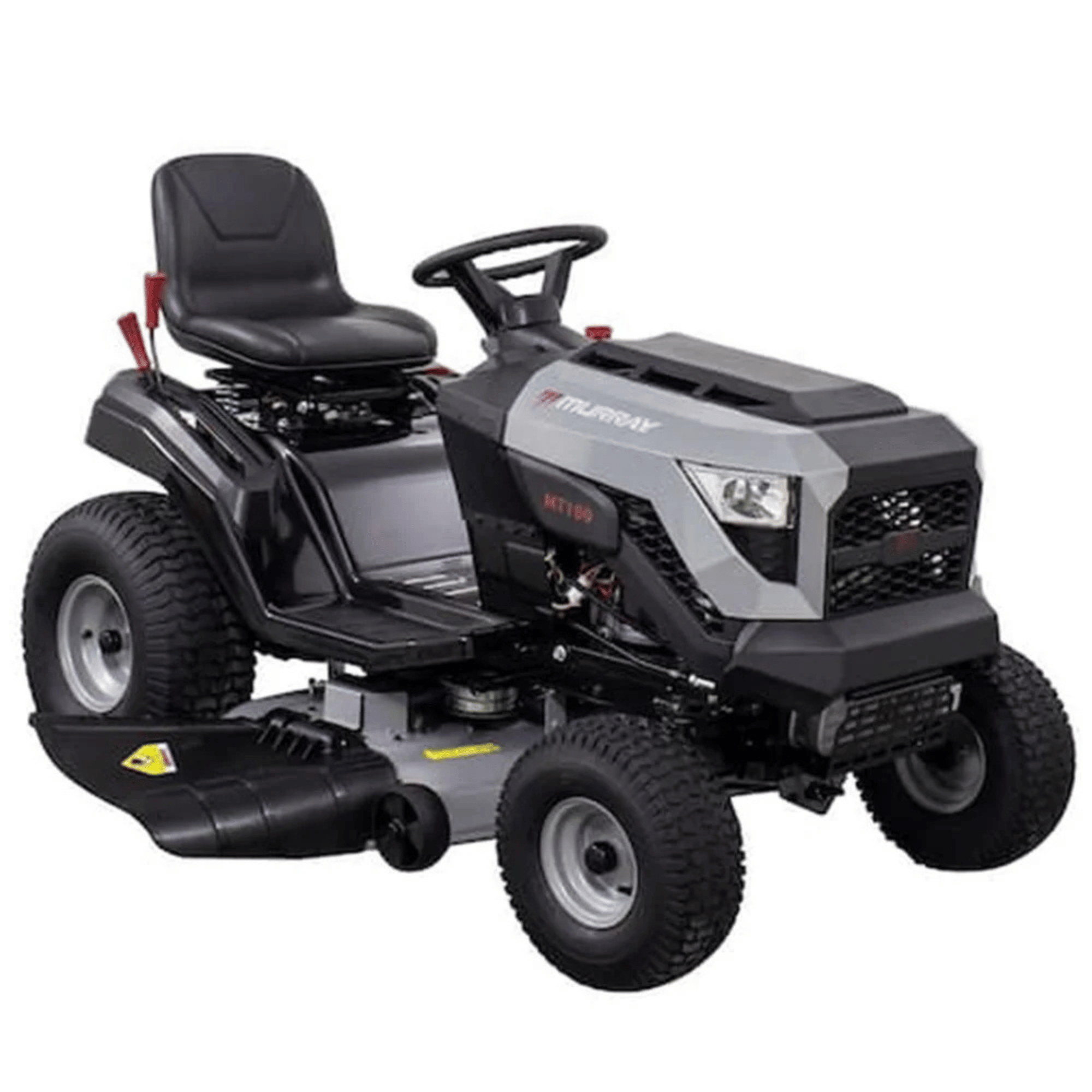 Black and White Circle Dark & Trendy Business Logo - 2026-03-07T172503.901 Murray MT100 42" 13.5 HP 500cc E1350 Series Briggs & Stratton Engine 6-Speed Manual Gas Riding Lawn Tractor Mower - Image 1