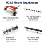Husqvarna MZ48 Zero-Turn Mower 23 HP Kawasaki 48" ClearCut ZT3100 M with ZT Seat - Image 4