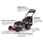 Echo LM-2119SP 21″ Self-Propelled Lawn Mower - Image 2