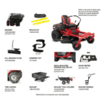 Troy-Bilt Mustang Z46 Zero-Turn Riding Lawn Mower - Image 4