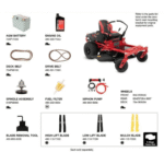 Troy-Bilt Mustang Z46 Zero-Turn Riding Lawn Mower - Image 3